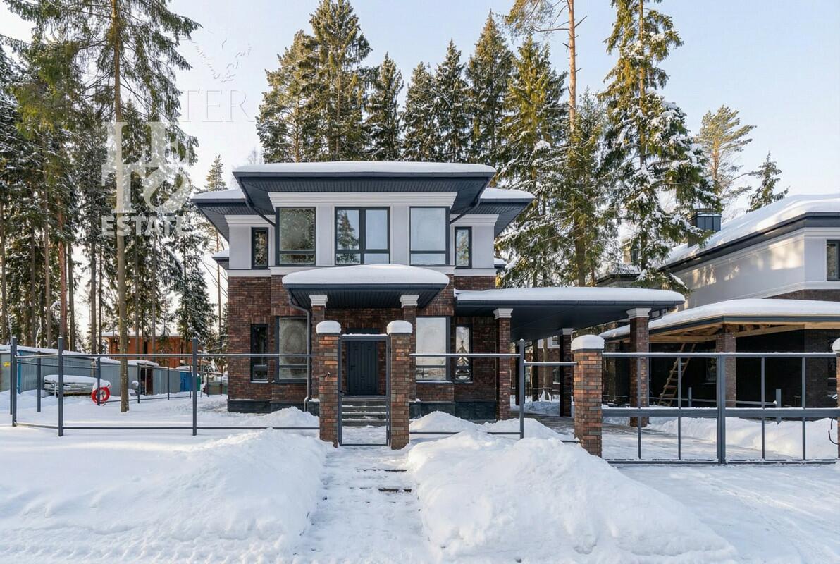 2-этажный коттедж 270 м² без отделки