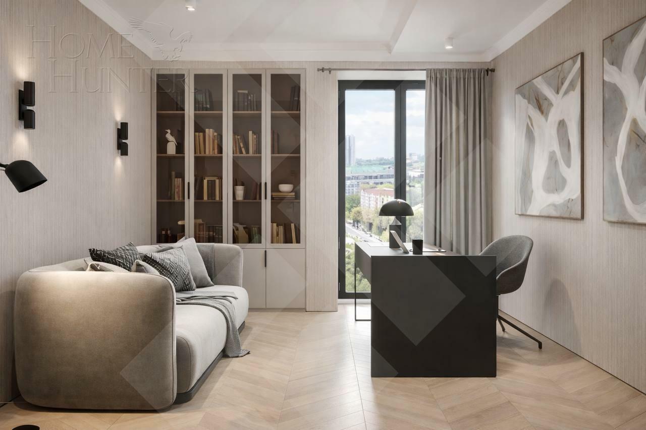 4-КОМН. КВАРТИРА С ОТДЕЛКОЙ 173.5 М² НА 12 ЭТАЖЕ