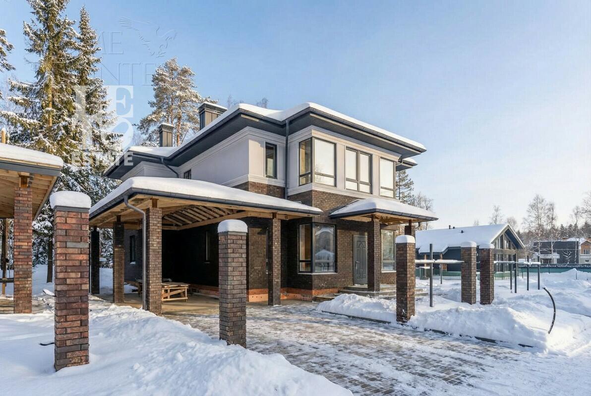 2-этажный коттедж 270 м² без отделки