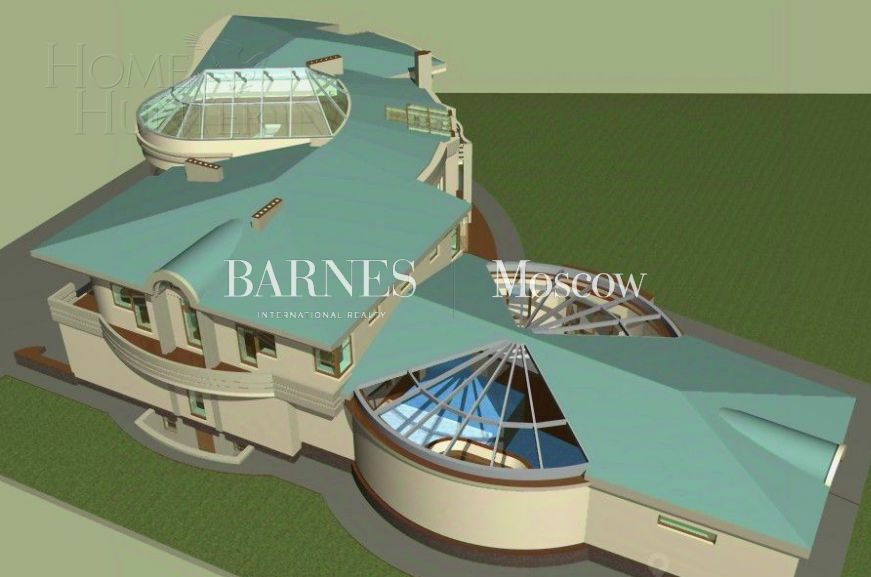 2-этажный коттедж 1 700 м² без отделки