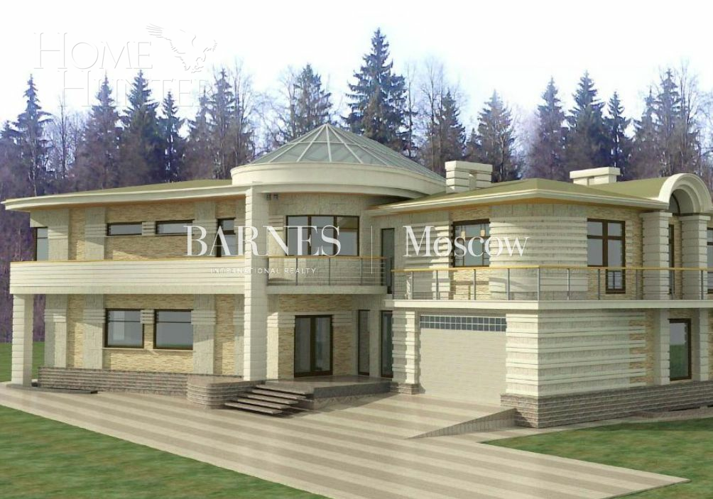 2-этажный коттедж 1 700 м² без отделки