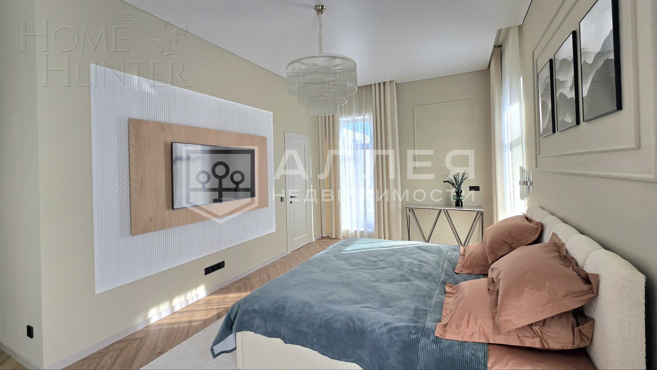 1-этажный коттедж 200 м² с отделкой