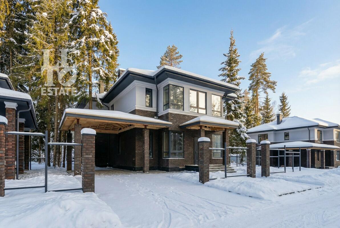 2-этажный коттедж 270 м² без отделки