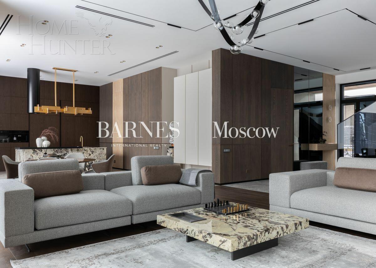 2-этажный коттедж 1 066 м² с отделкой