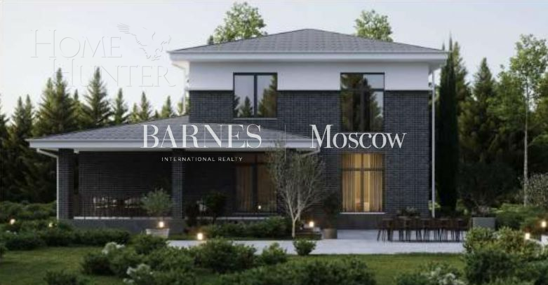 2-этажный коттедж 240 м² с отделкой