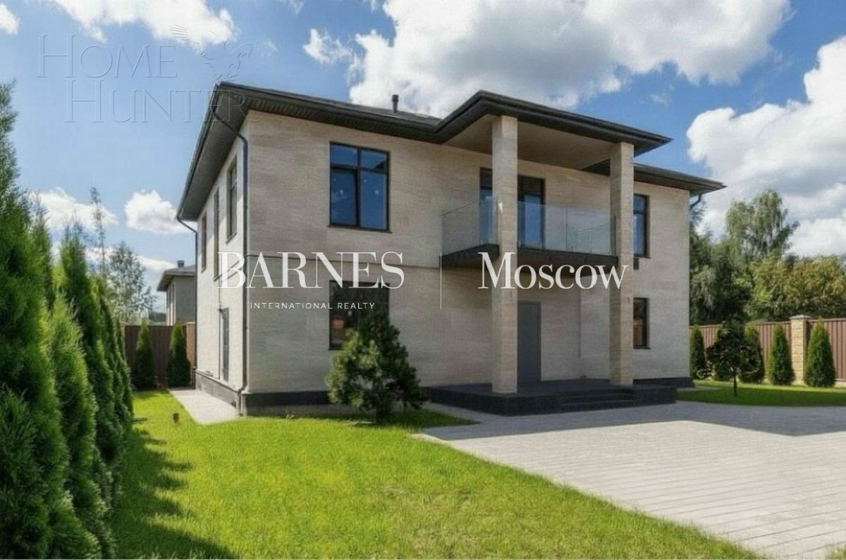 2-этажный коттедж 340 м² без отделки