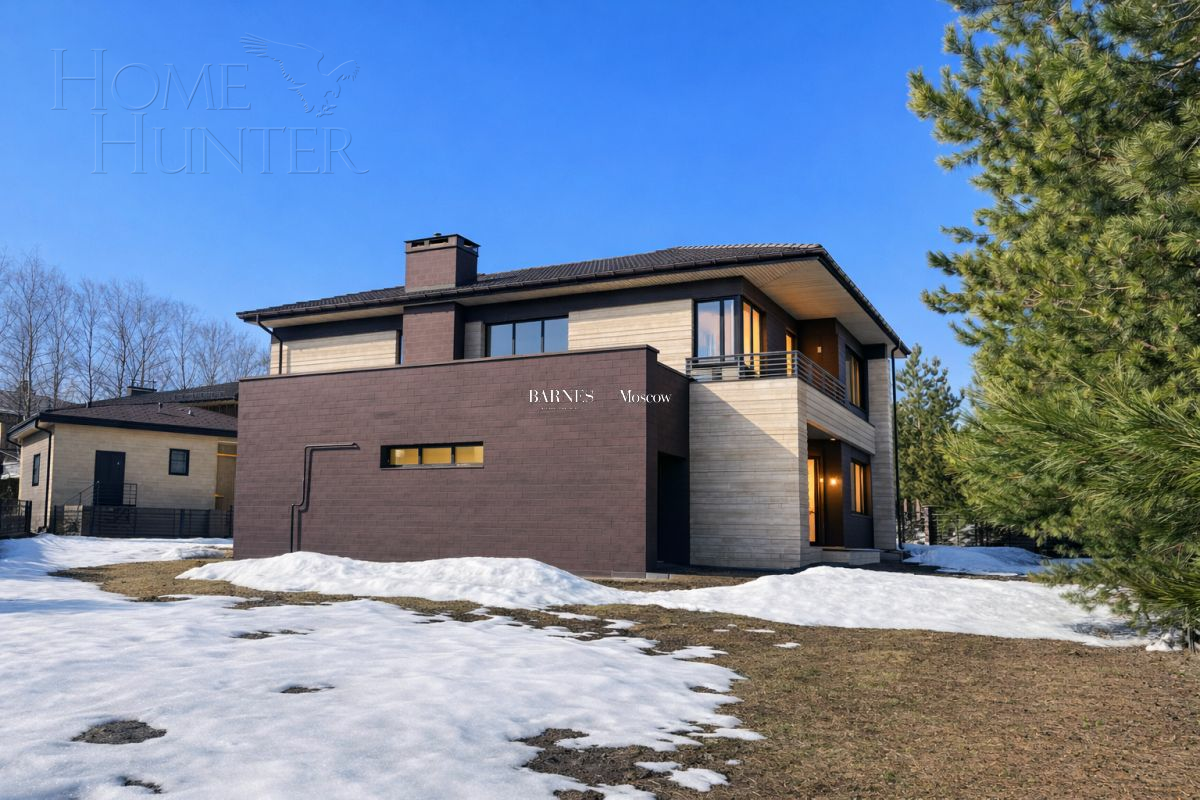 2-этажный коттедж 344.21 м² с отделкой