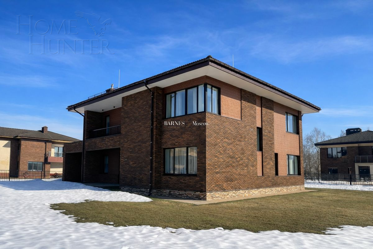 2-этажный коттедж 344.21 м² с отделкой