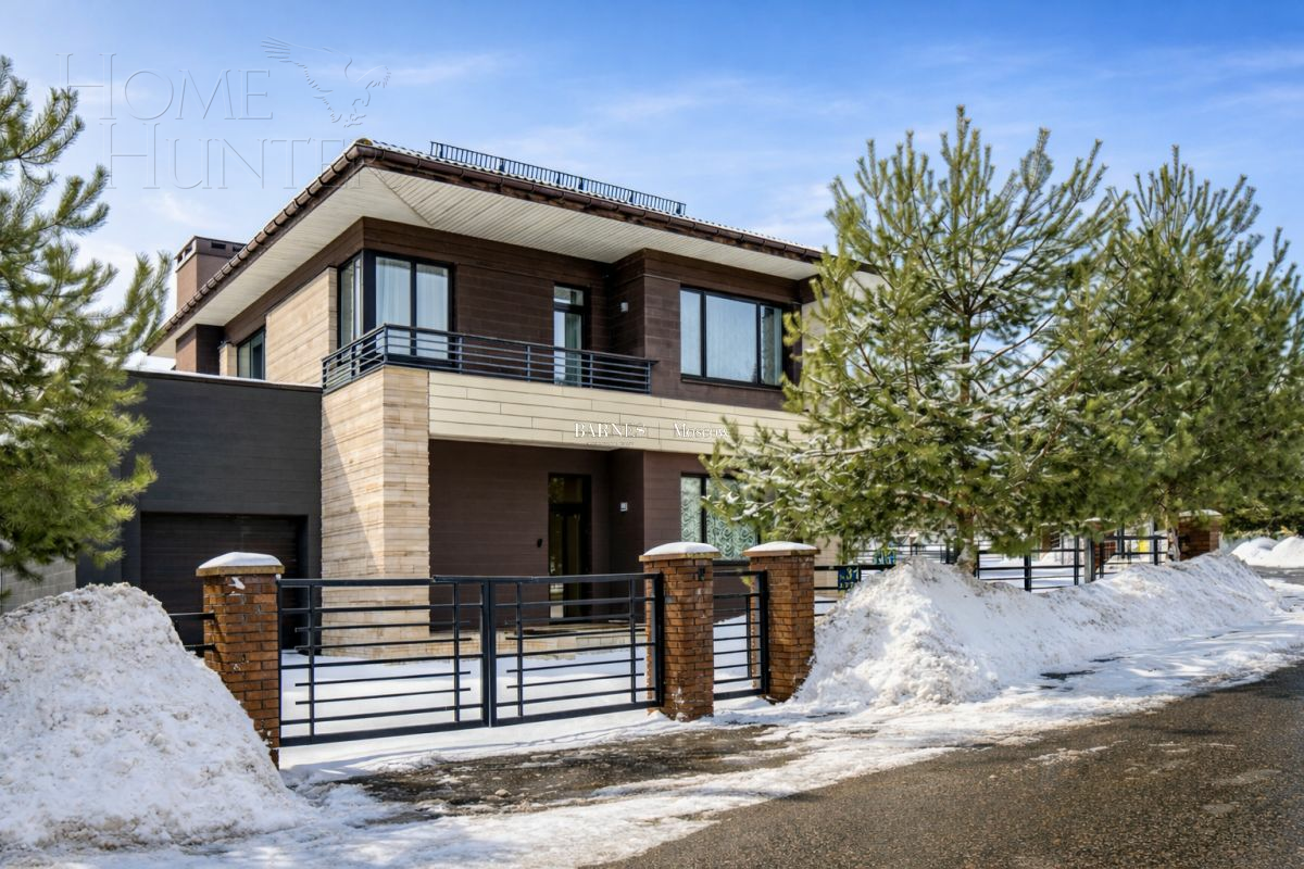 2-этажный коттедж 344.21 м² с отделкой