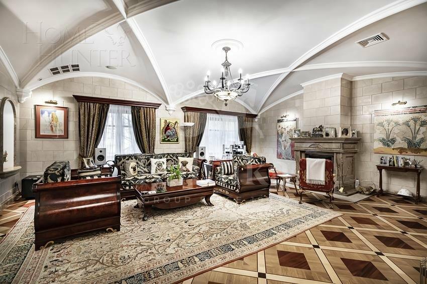 3-этажный коттедж 1 200 м² с отделкой