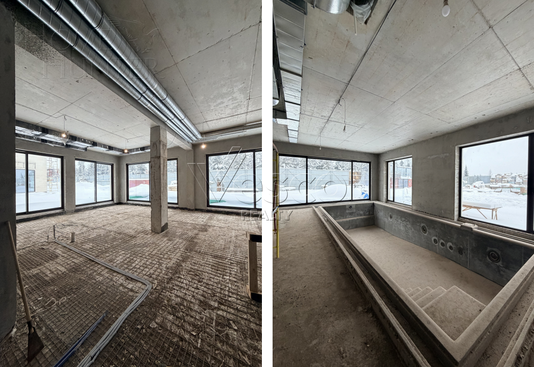 2-этажный коттедж 1 350 м² с отделкой
