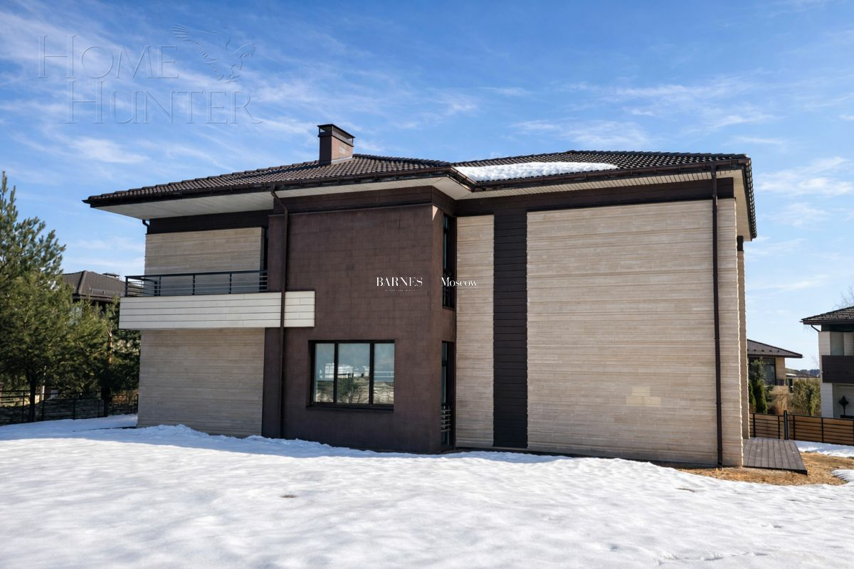 2-этажный коттедж 344.21 м² с отделкой