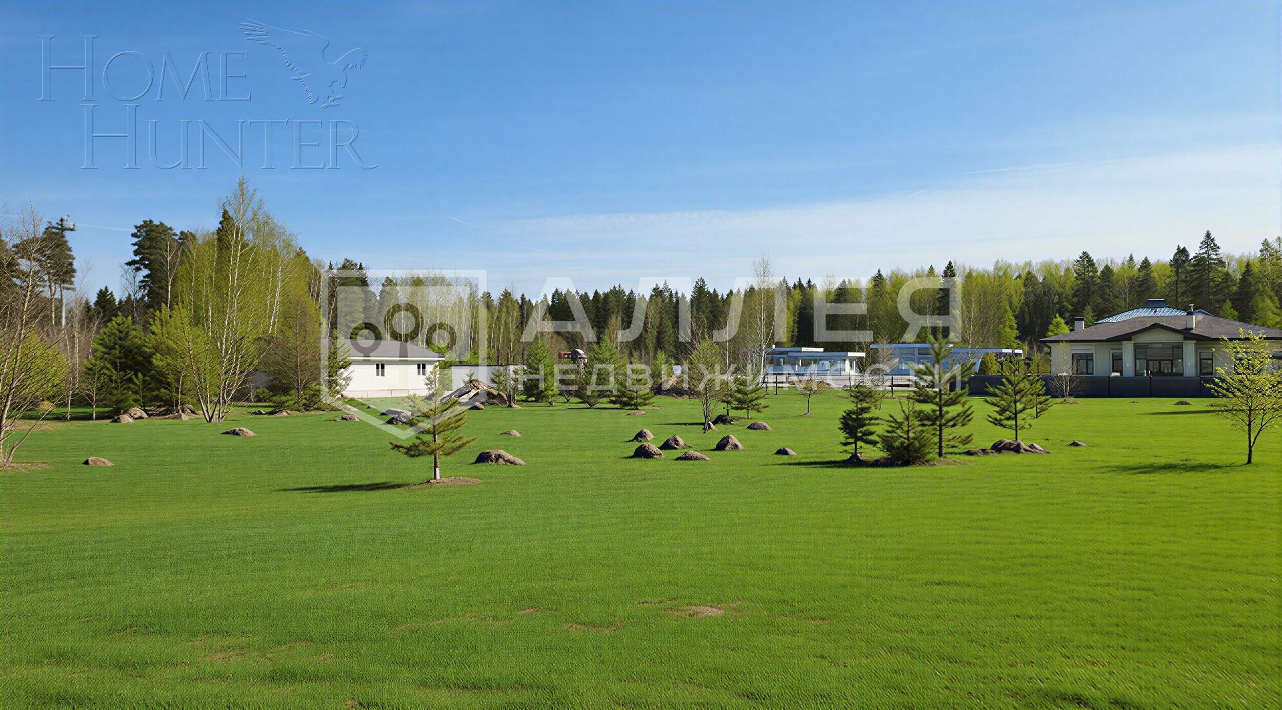 Участок 106 сот. в охраняемом поселке