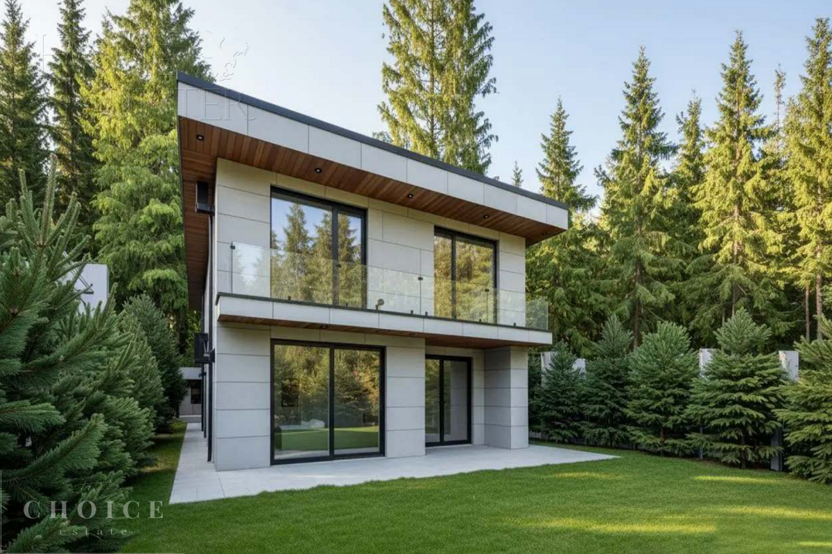 2-этажный коттедж 227 м² с отделкой