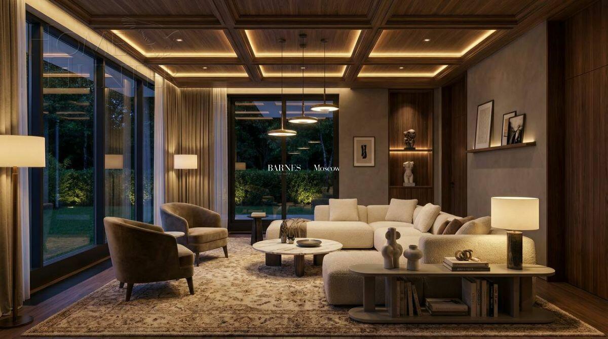 2-этажный коттедж 398.7 м² без отделки