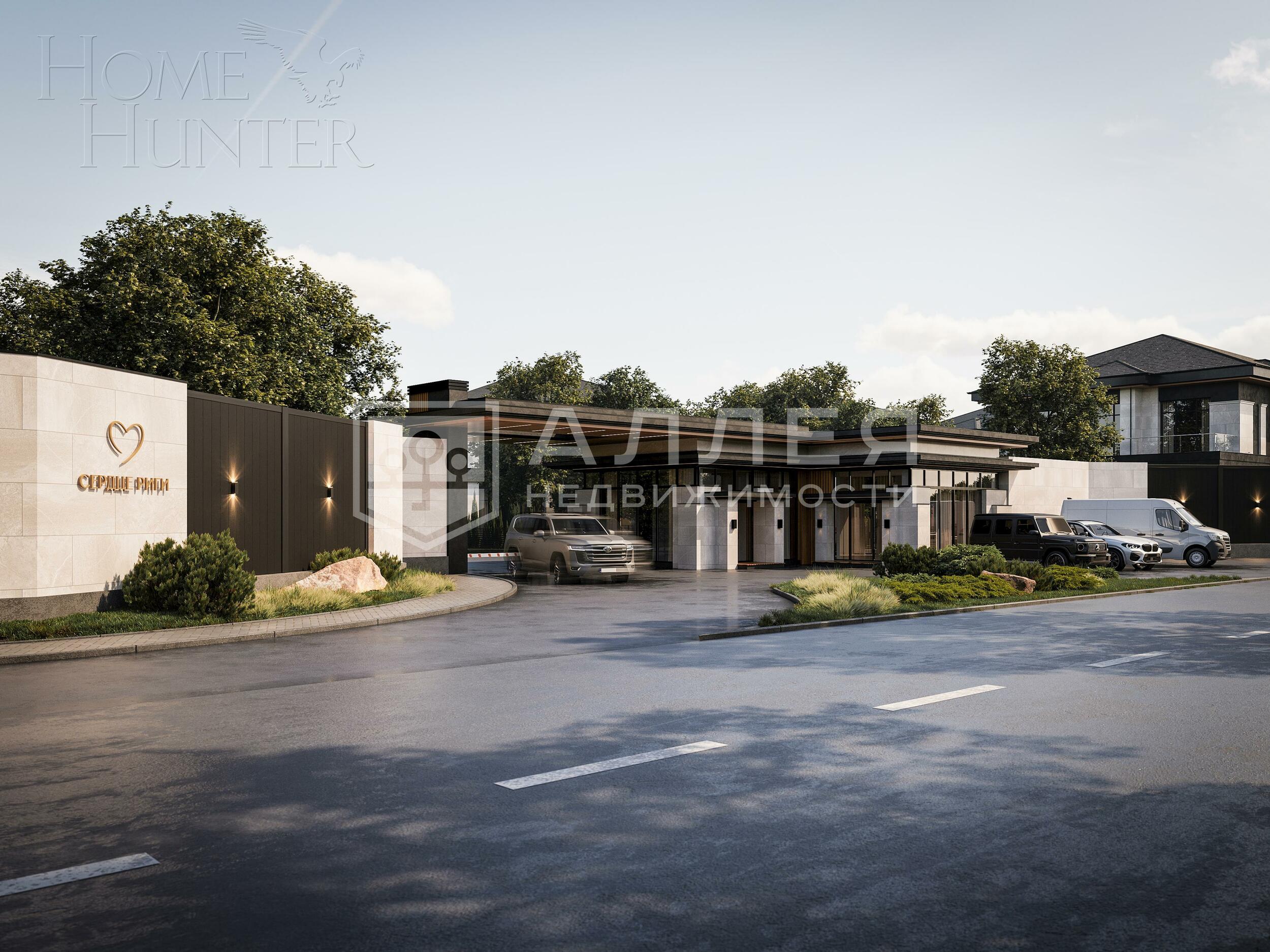 2-этажный коттедж 350 м² без отделки