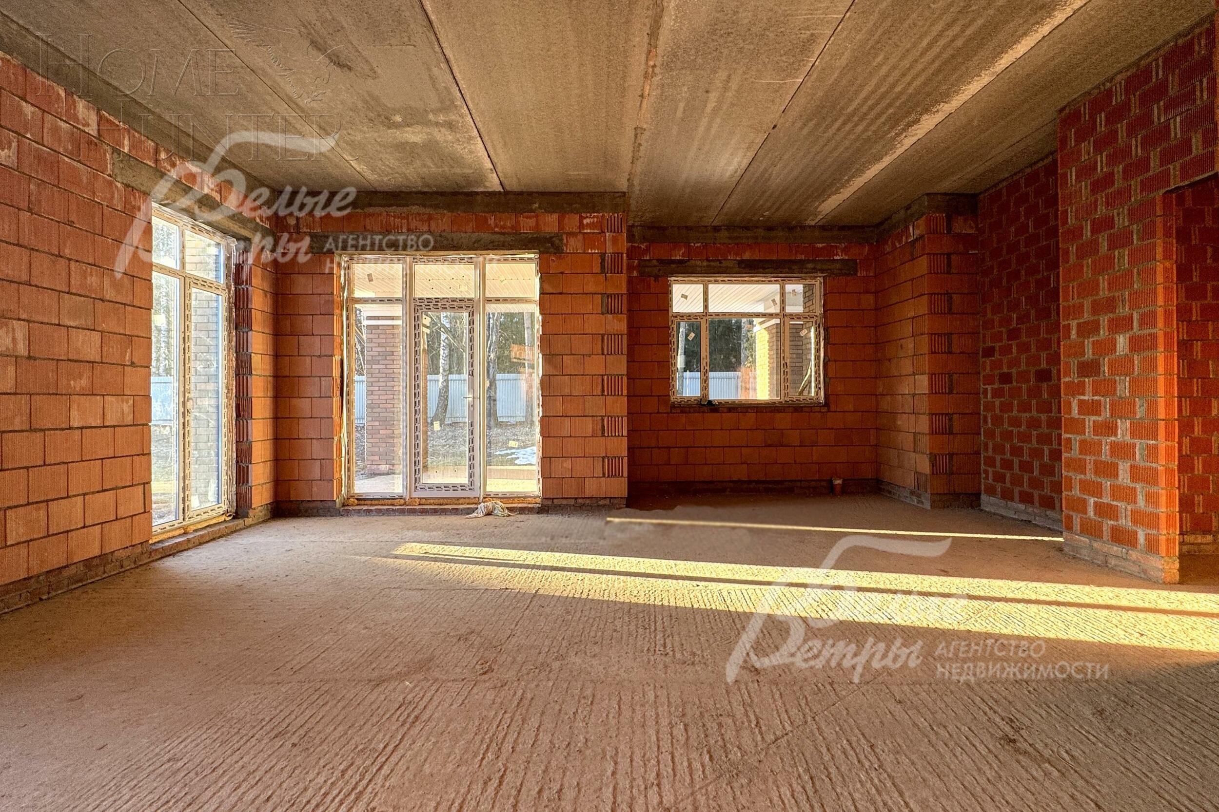 2-этажный коттедж 314 м² без отделки