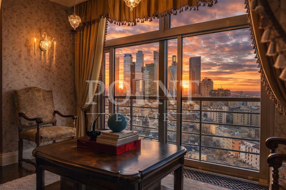 4-КОМН. КВАРТИРА С ОТДЕЛКОЙ 244 М² НА 15 ЭТАЖЕ