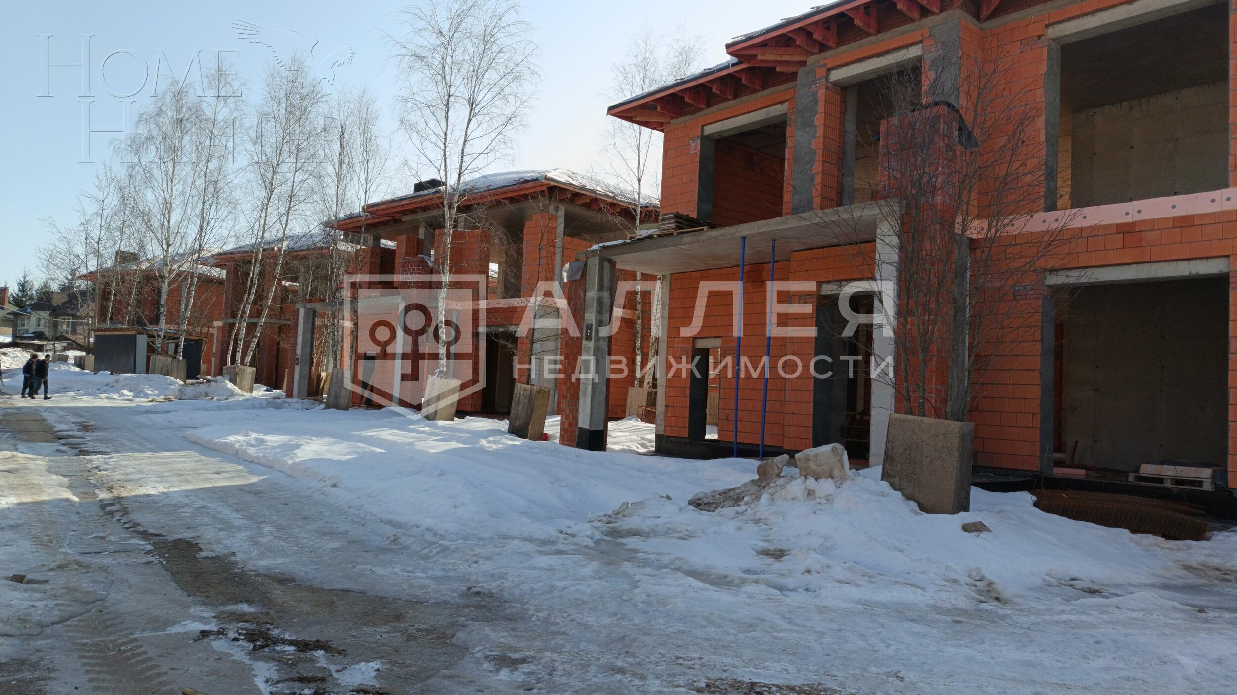 2-этажный коттедж 350 м² без отделки