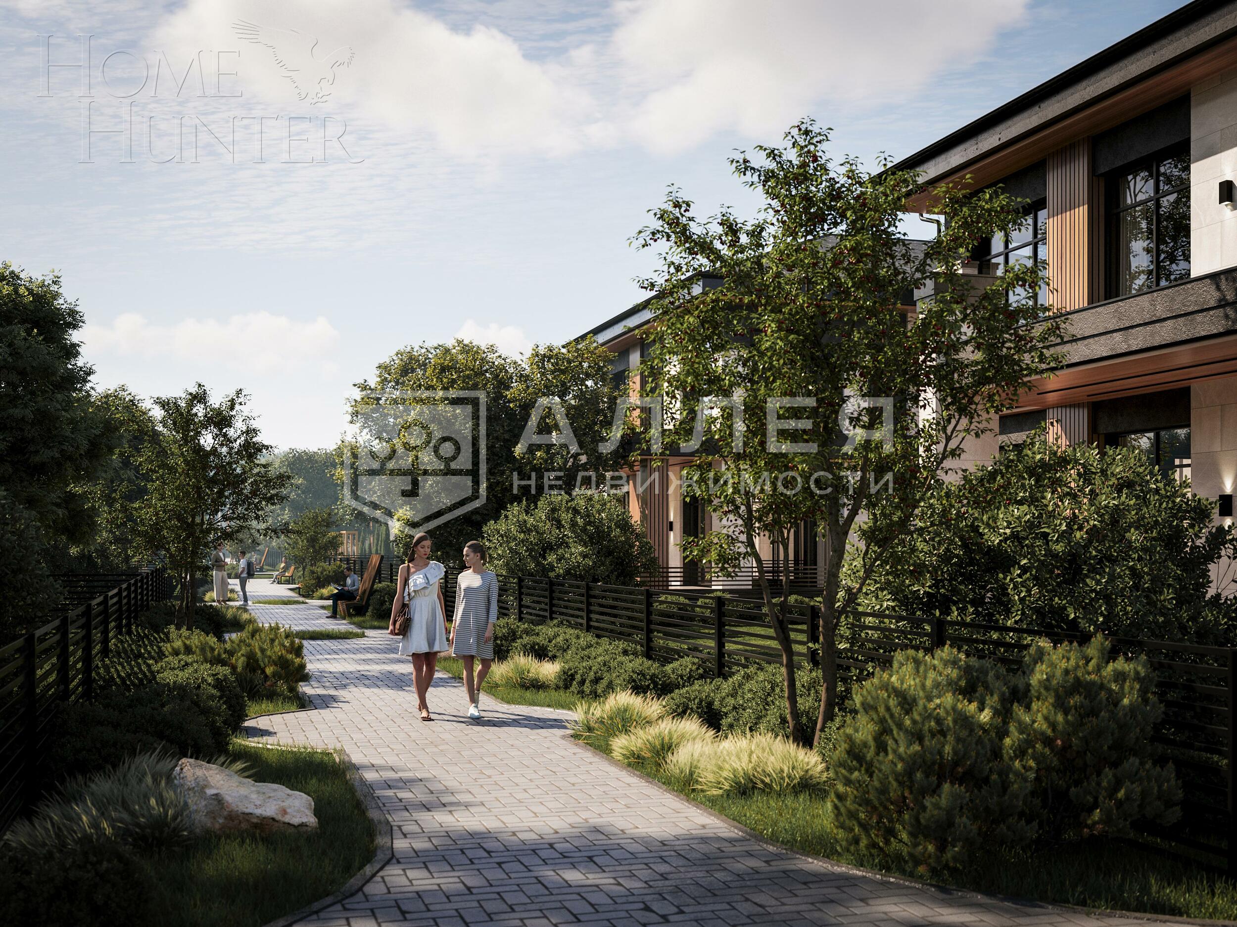 2-этажный коттедж 350 м² без отделки