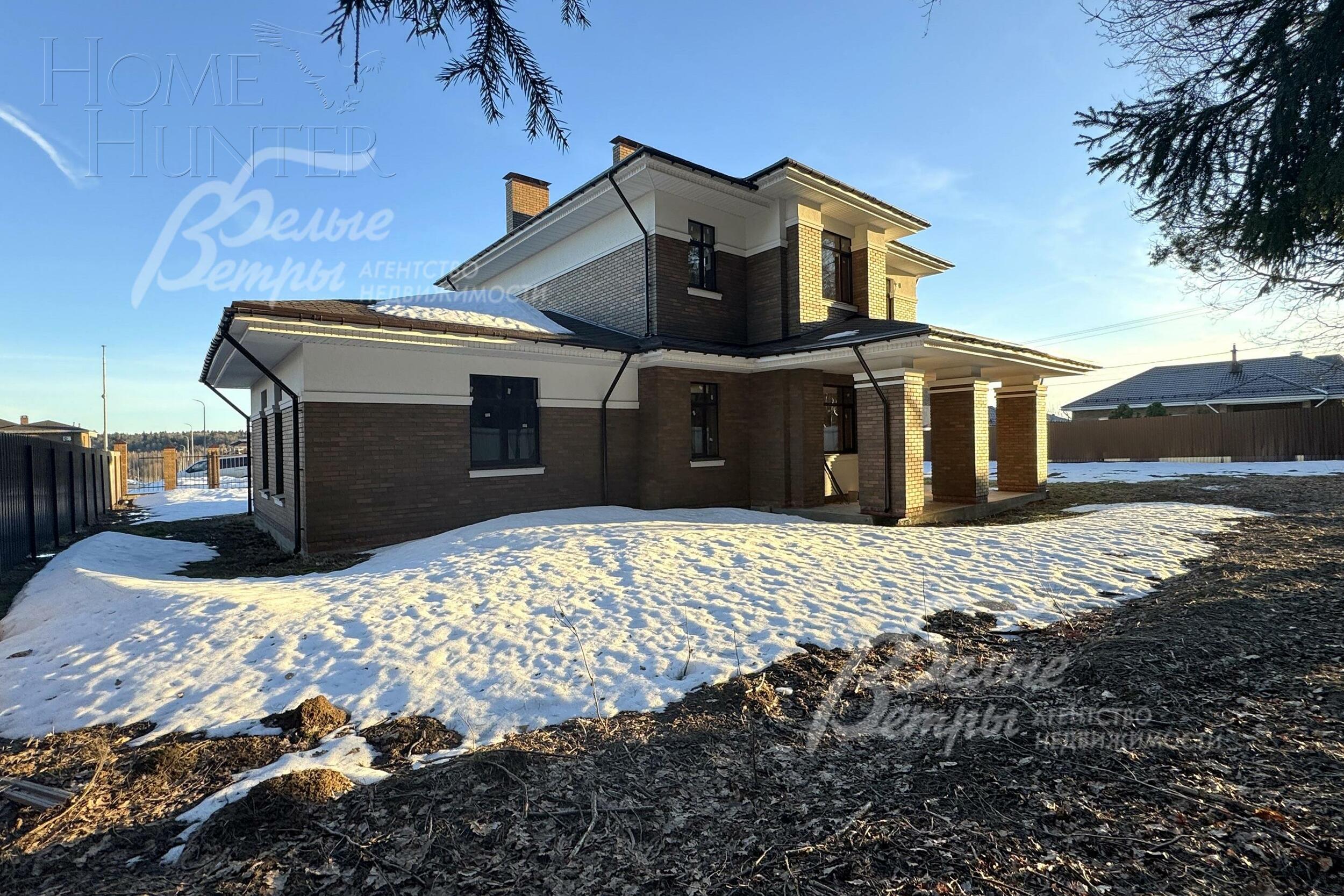 2-этажный коттедж 314 м² без отделки