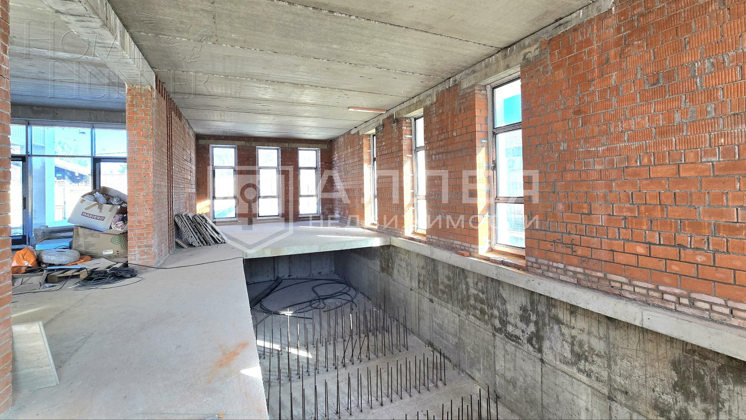 2-этажный коттедж 890 м² без отделки