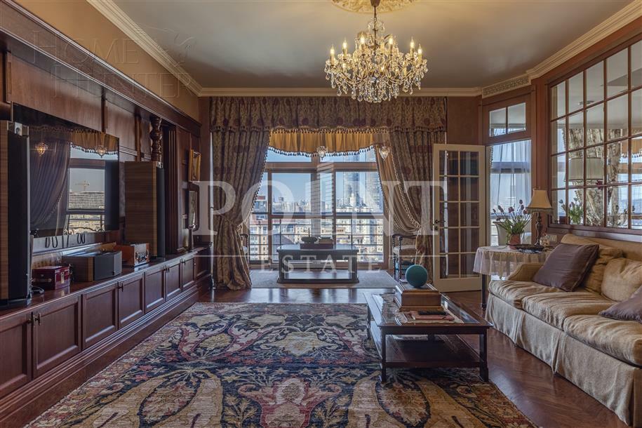 4-КОМН. КВАРТИРА С ОТДЕЛКОЙ 244 М² НА 15 ЭТАЖЕ