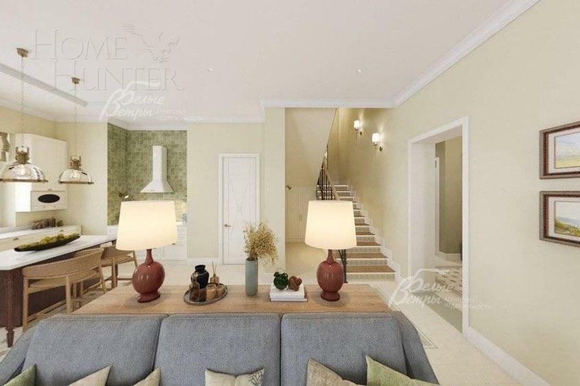 2-этажный коттедж 314 м² без отделки