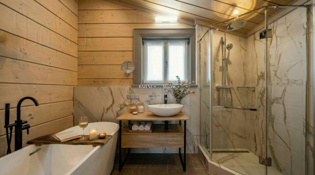 2-этажный коттедж 250 м² с отделкой