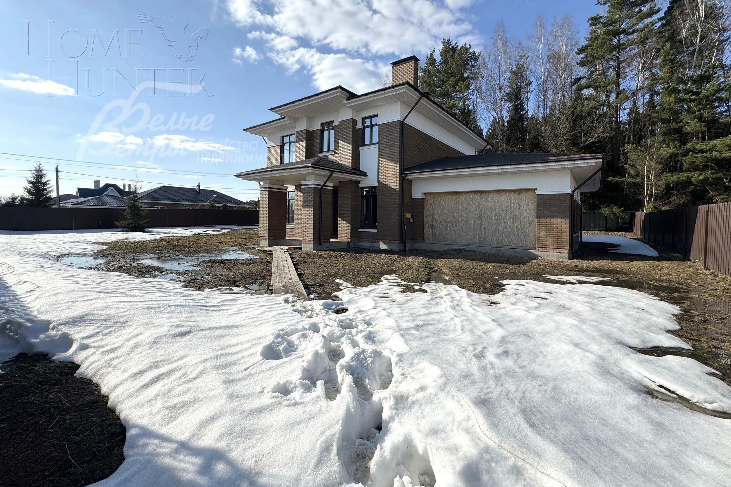 2-этажный коттедж 314 м² без отделки