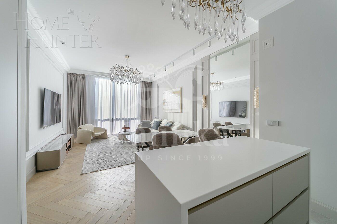 4-КОМН. КВАРТИРА С ОТДЕЛКОЙ 140 М² НА 10 ЭТАЖЕ