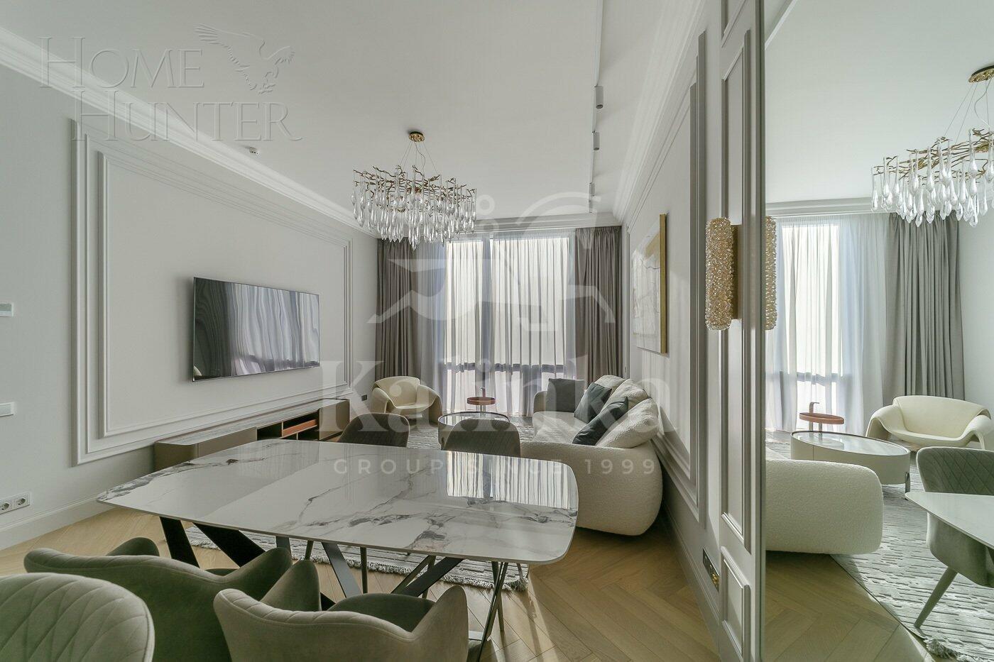 4-КОМН. КВАРТИРА С ОТДЕЛКОЙ 140 М² НА 10 ЭТАЖЕ