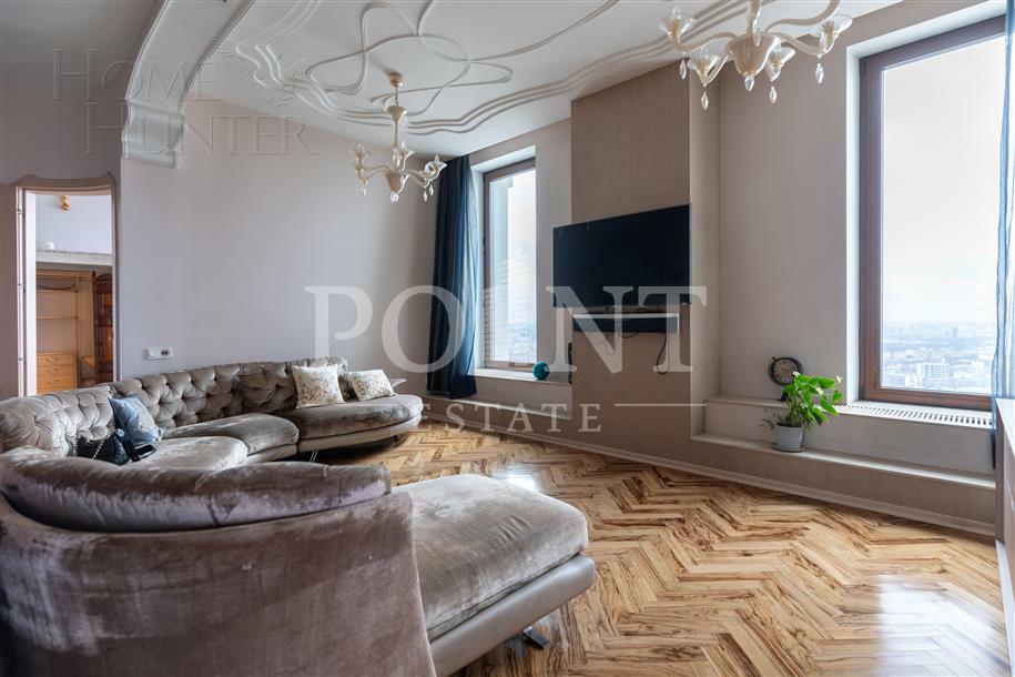 4-КОМН. КВАРТИРА С ОТДЕЛКОЙ 165.4 М² НА 52 ЭТАЖЕ