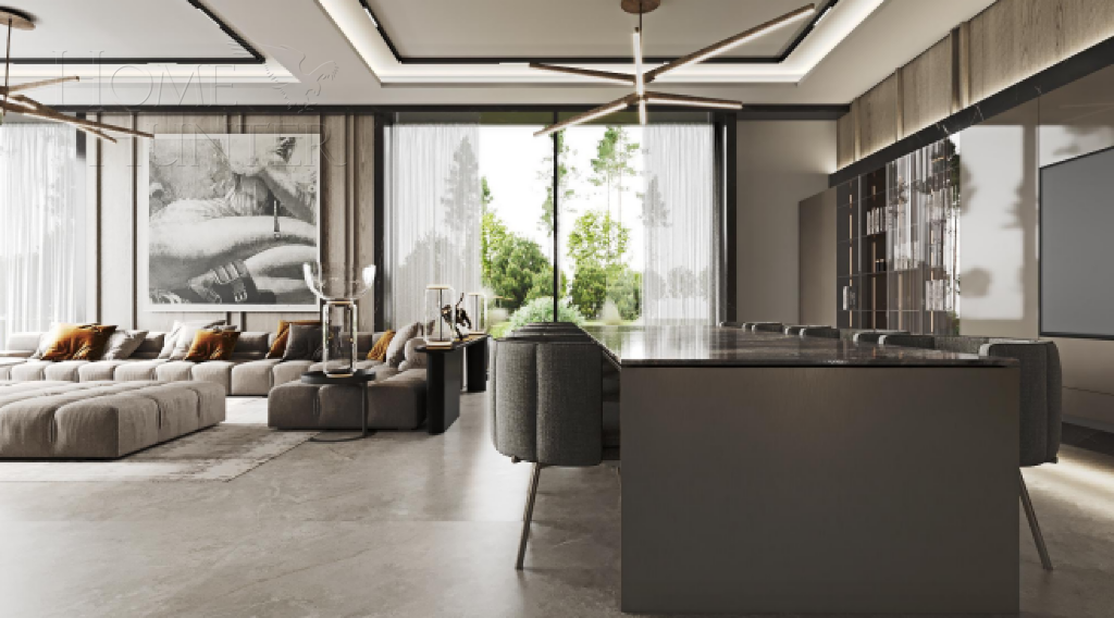 2-этажный коттедж 1 420 м² без отделки