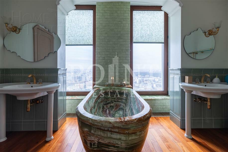 4-КОМН. КВАРТИРА С ОТДЕЛКОЙ 165.4 М² НА 52 ЭТАЖЕ