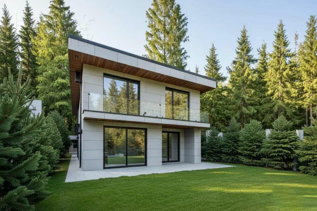 2-этажный коттедж 227 м² с отделкой