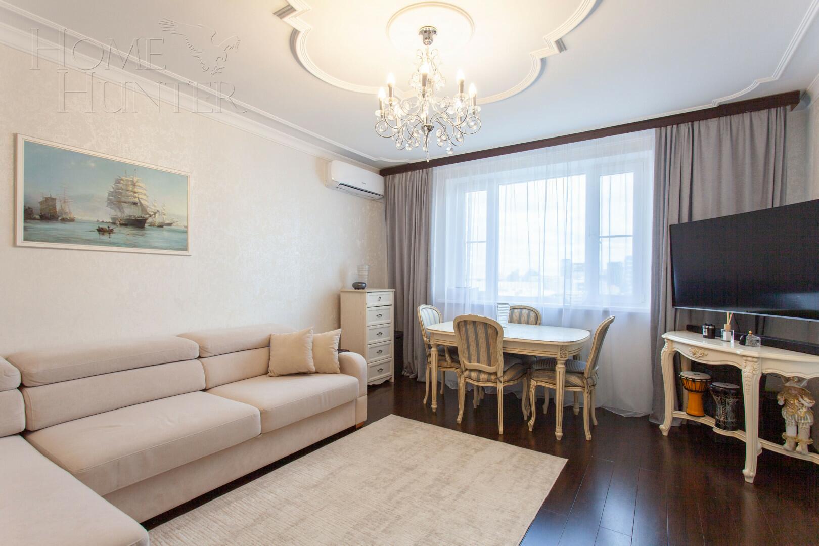 4-КОМН. КВАРТИРА С ОТДЕЛКОЙ 83 М² НА 14 ЭТАЖЕ