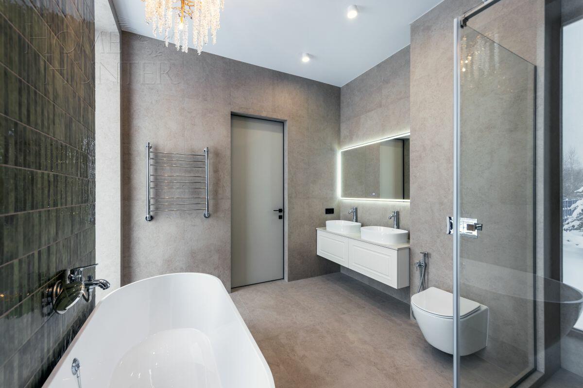 2-этажный коттедж 350 м² с отделкой