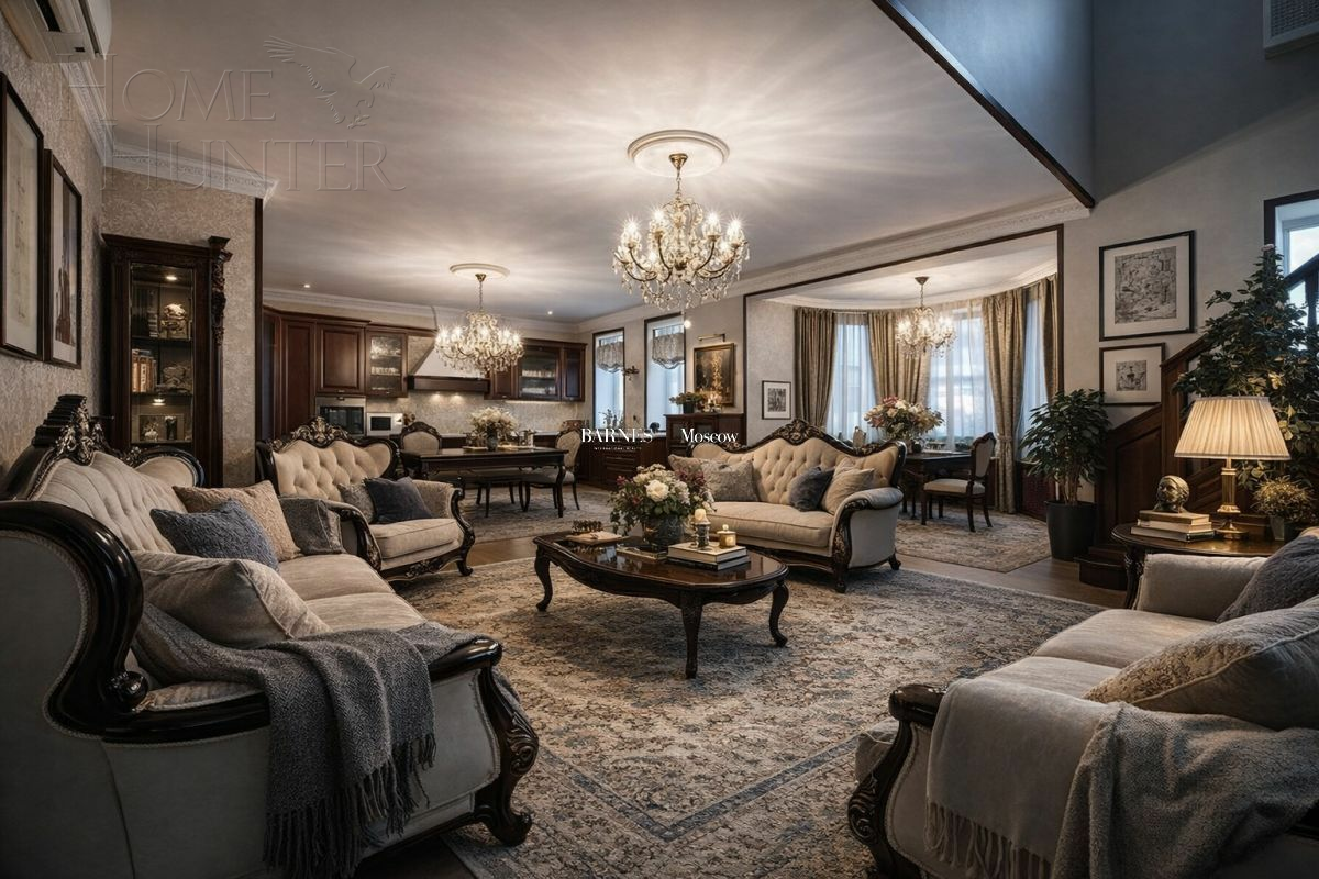 2-этажный коттедж 498 м² с отделкой