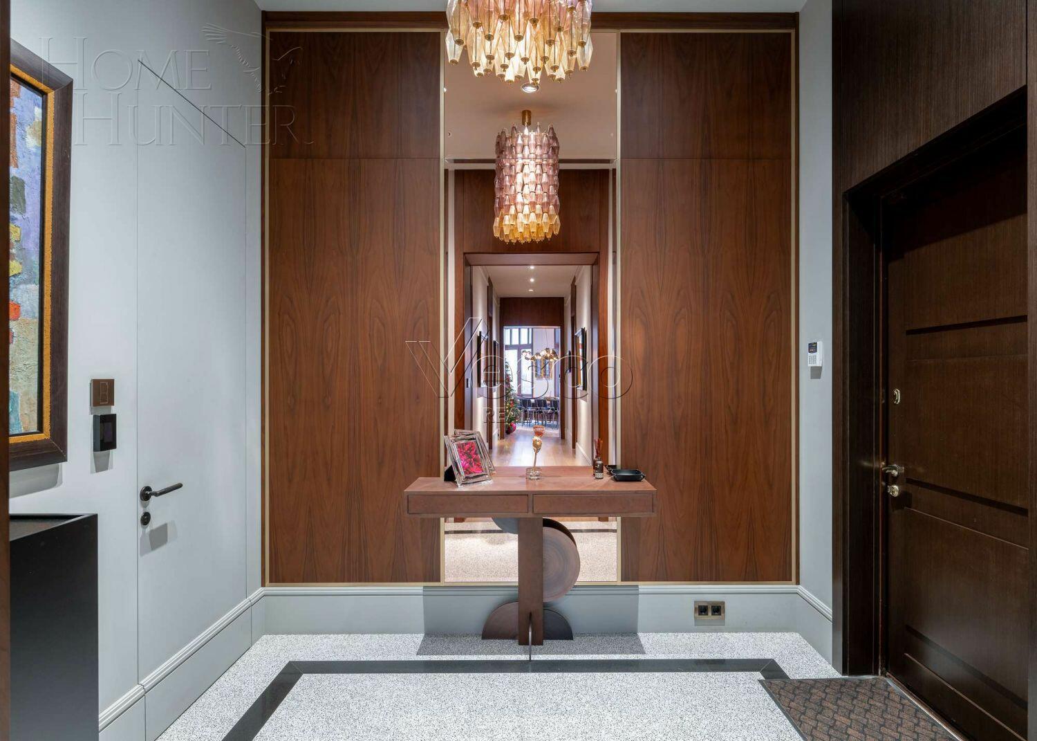 2-УРОВНЕВЫЙ ПЕНТХАУС С ОТДЕЛКОЙ 377 М² НА 4 ЭТАЖЕ