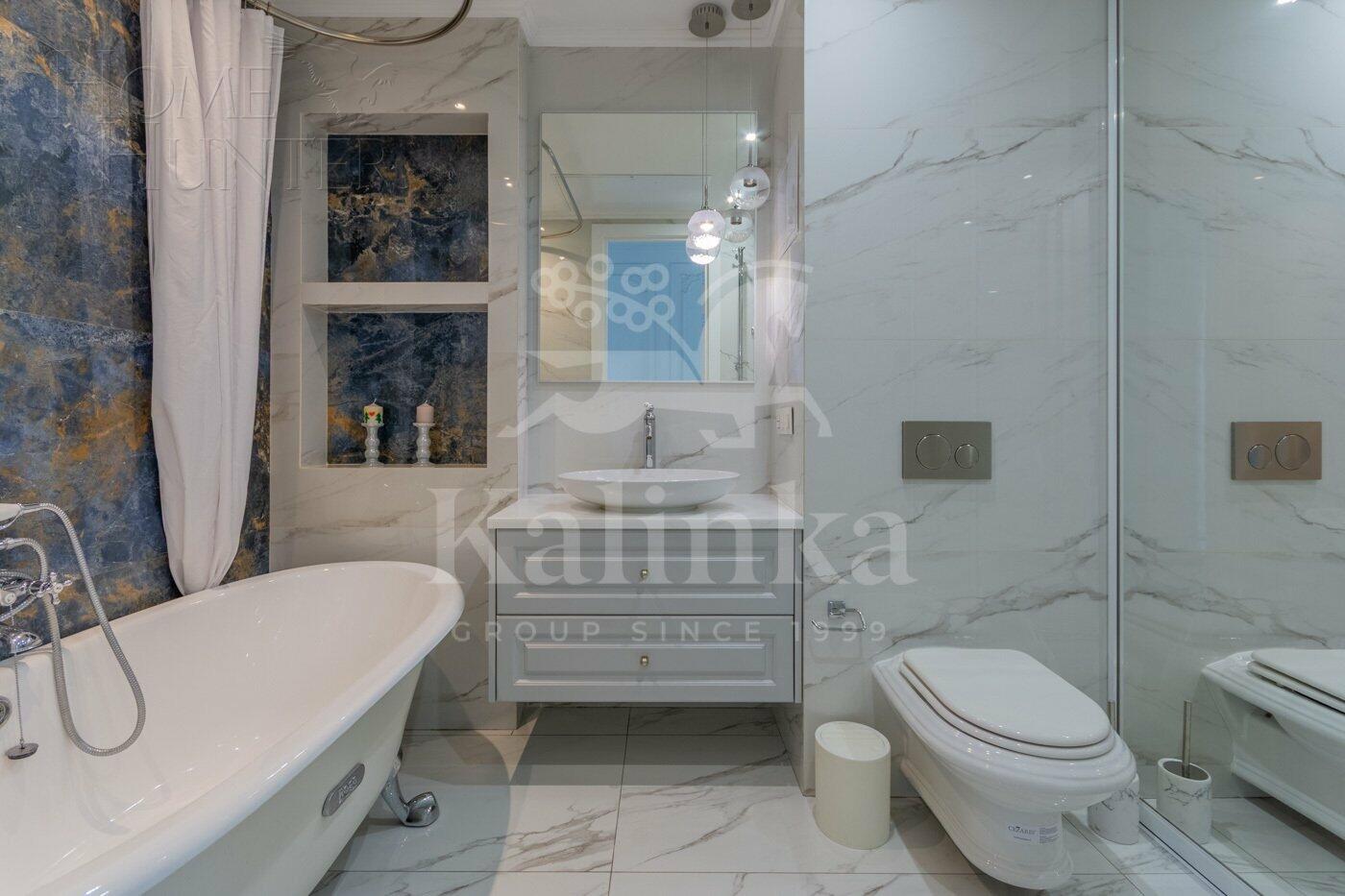 3-КОМН. КВАРТИРА С ОТДЕЛКОЙ 84 М² НА 44 ЭТАЖЕ