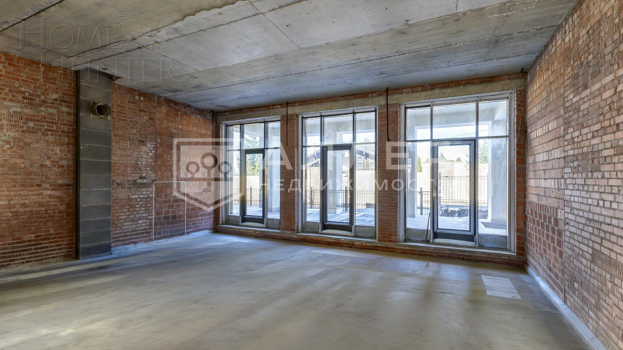 2-этажный коттедж 890 м² без отделки