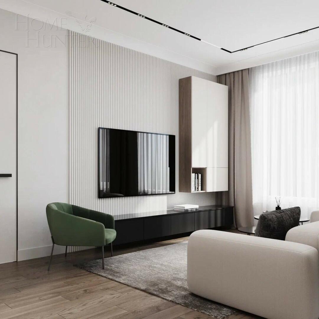 2-КОМН. КВАРТИРА С ОТДЕЛКОЙ 73 М² НА 8 ЭТАЖЕ