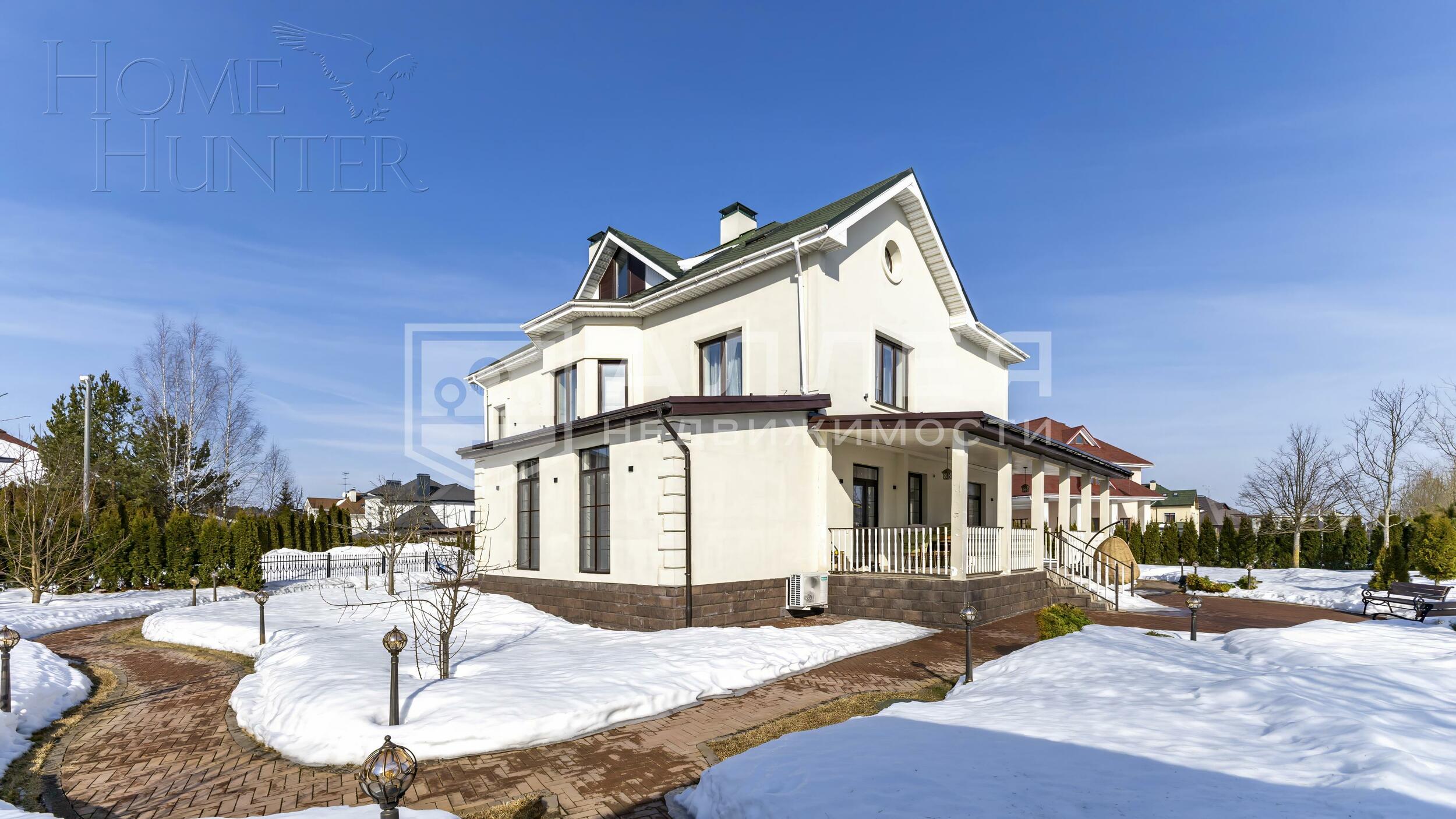 2-этажный коттедж 550 м² с отделкой