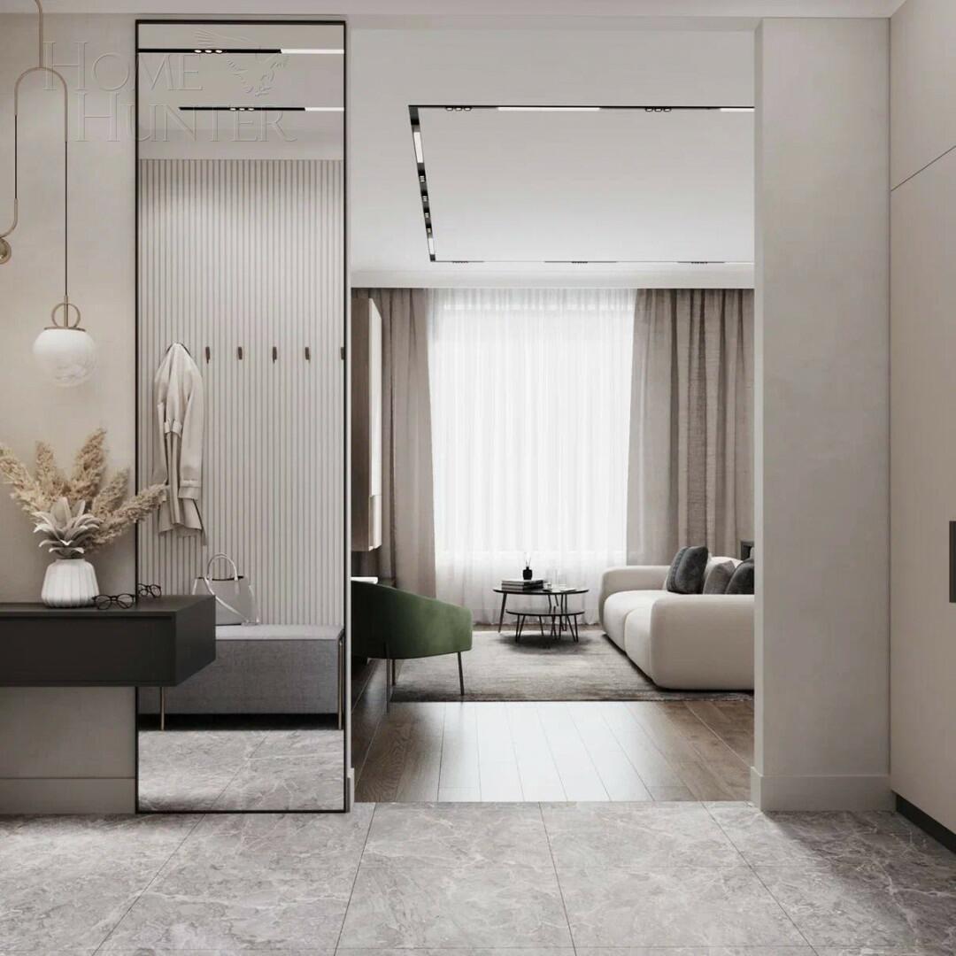 2-КОМН. КВАРТИРА С ОТДЕЛКОЙ 73 М² НА 8 ЭТАЖЕ