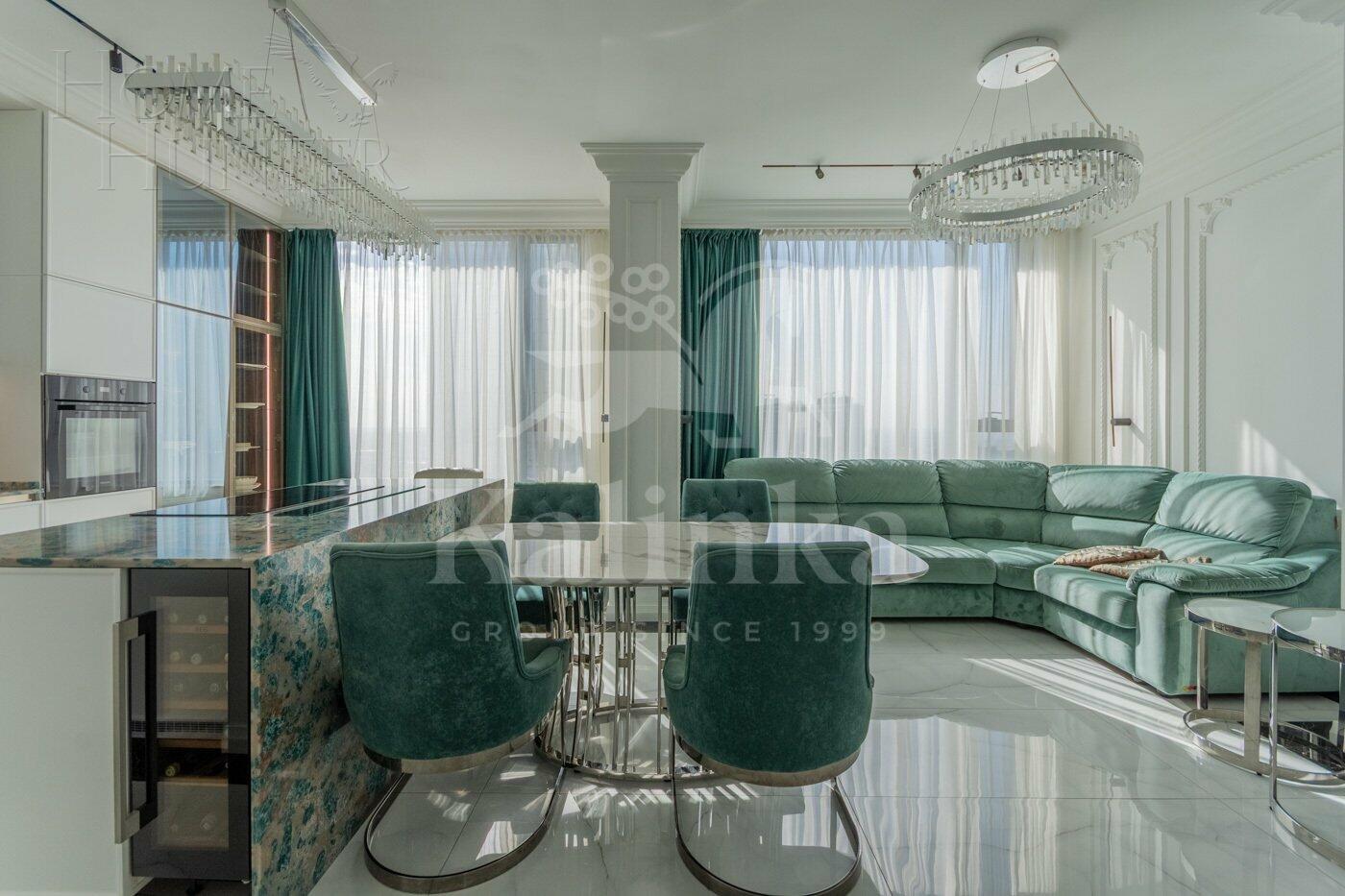 3-КОМН. КВАРТИРА С ОТДЕЛКОЙ 84 М² НА 44 ЭТАЖЕ