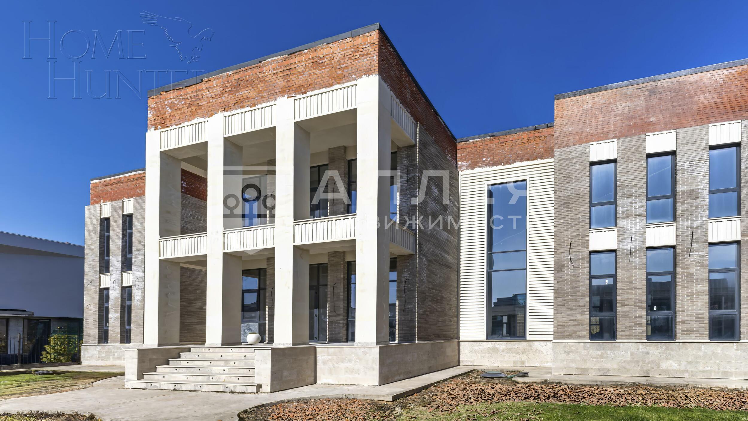 2-этажный коттедж 890 м² без отделки