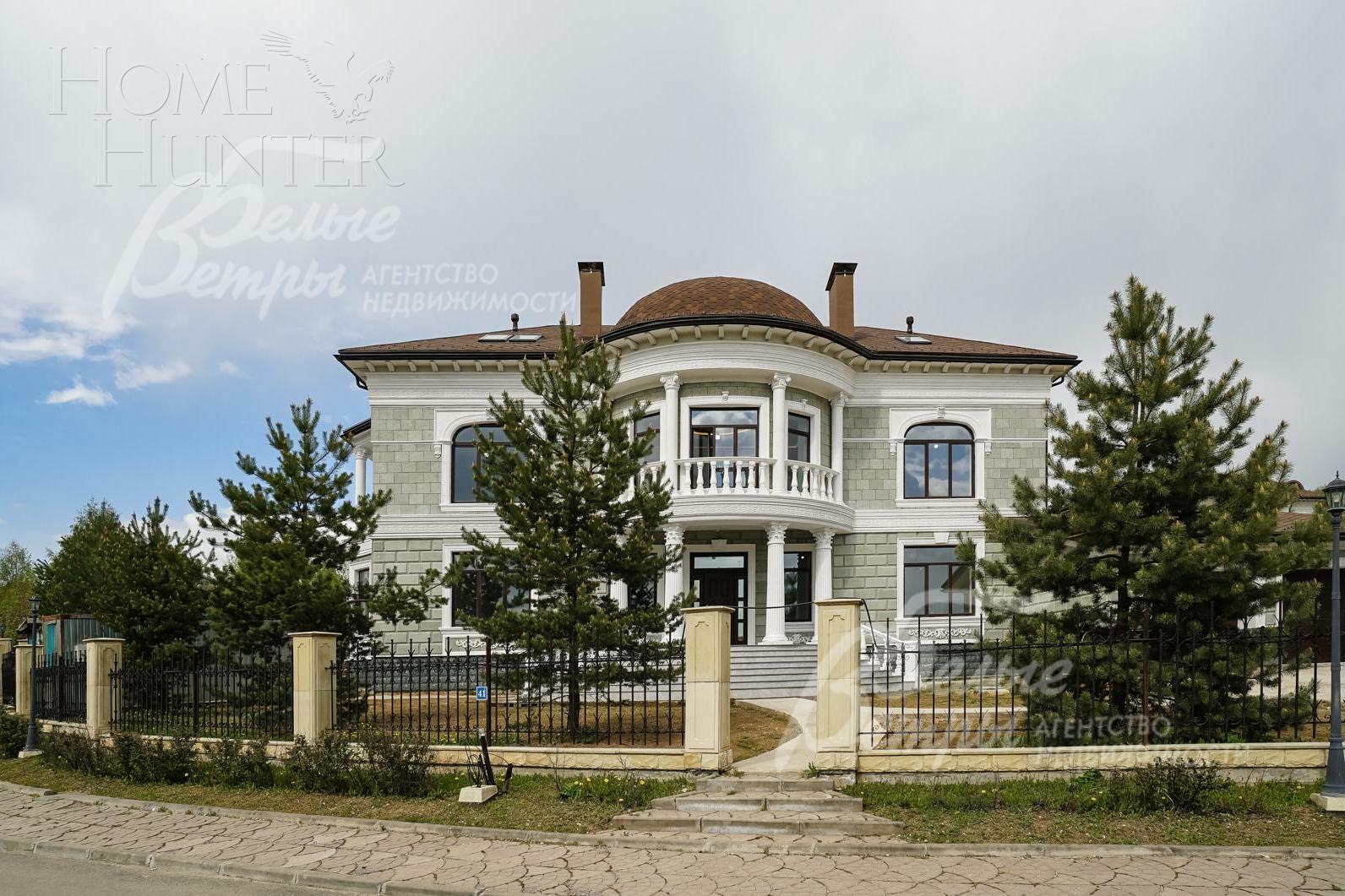 2-этажный коттедж 550 м² с отделкой