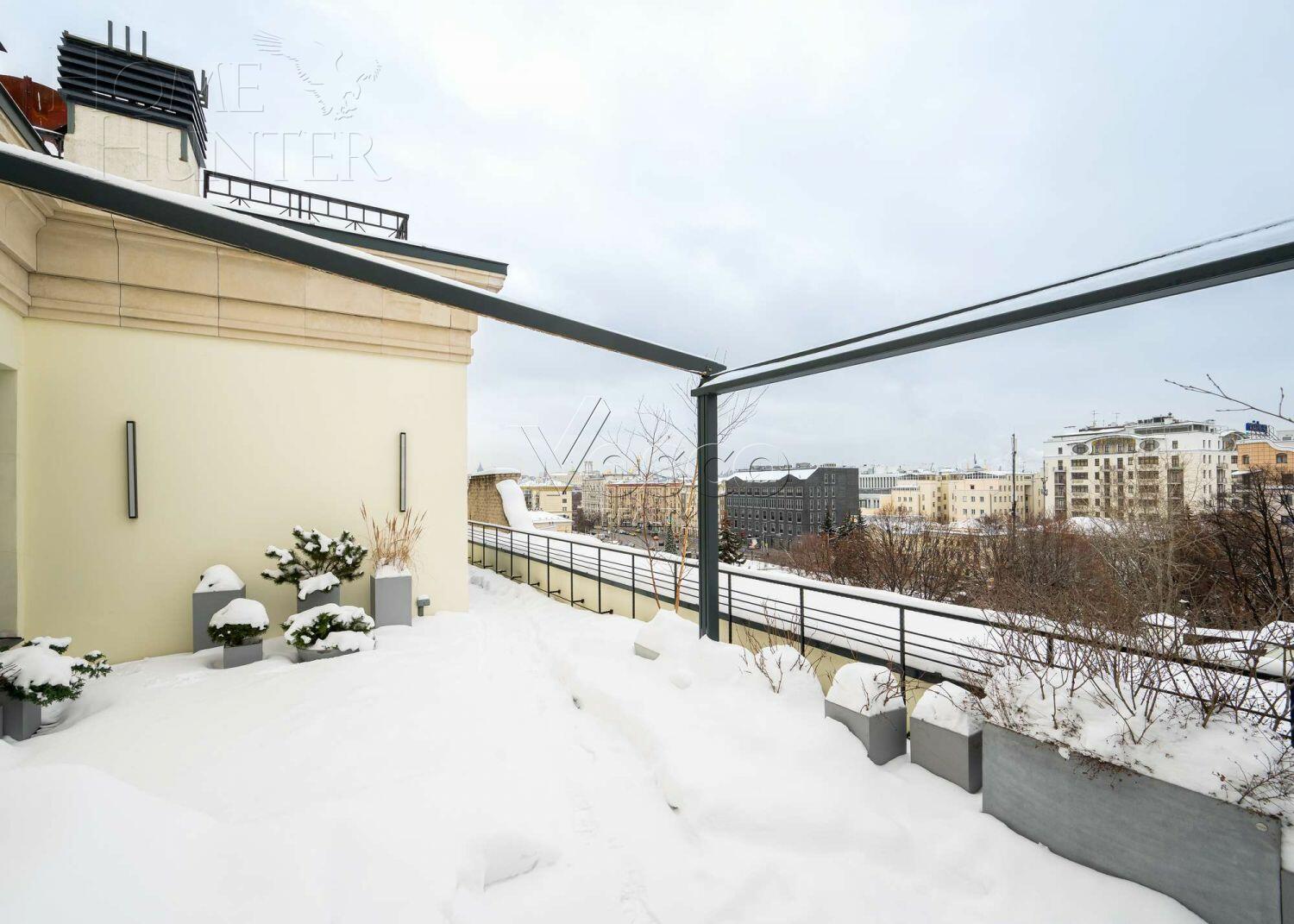 2-УРОВНЕВЫЙ ПЕНТХАУС С ОТДЕЛКОЙ 377 М² НА 4 ЭТАЖЕ