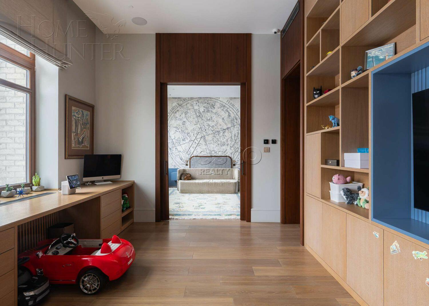 2-УРОВНЕВЫЙ ПЕНТХАУС С ОТДЕЛКОЙ 377 М² НА 4 ЭТАЖЕ